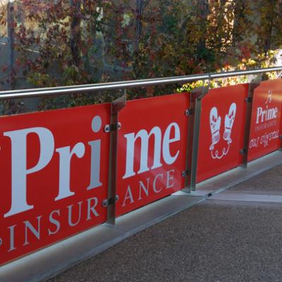 Branding Prime Insurance στο SMART PARK